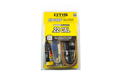 Otis Ripcord Deluxe .22 Cal Bore Cleaning Kit with Brush, Mop and CLP