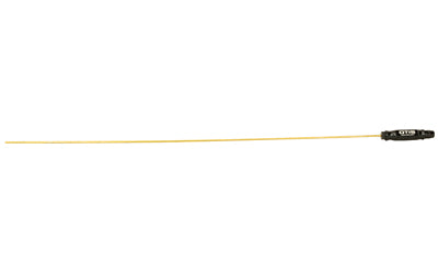 Otis 36 Inch One-Piece Brass Cleaning Rod with Ball Bearing Handle for .22+ Caliber