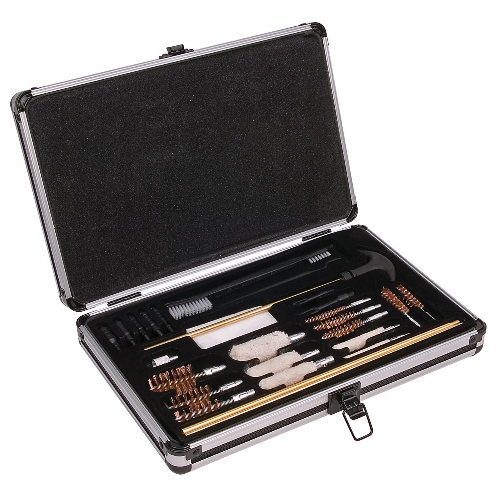 Outers Universal 28-Piece Aluminum Gun Care Cleaning Kit