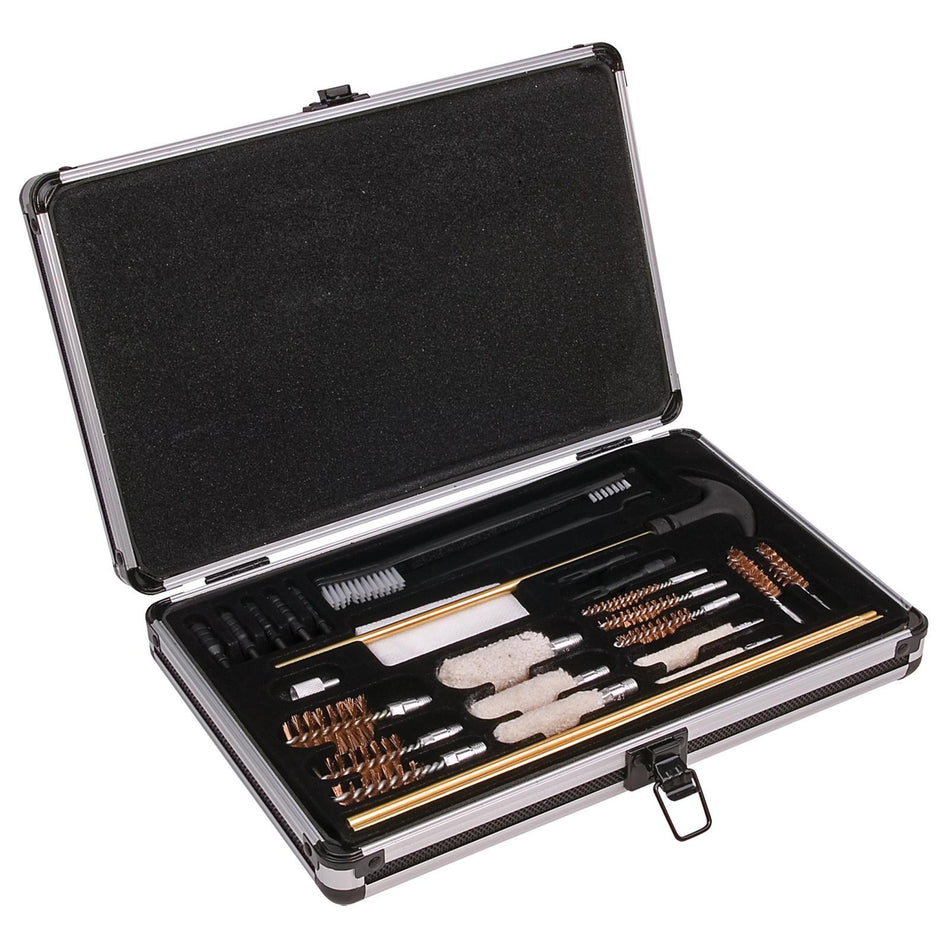 Outers Universal 28-Piece Aluminum Gun Care Cleaning Kit