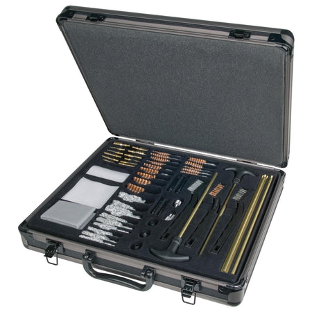 Outers 62 Piece Universal Gun Cleaning Kit Aluminum Case