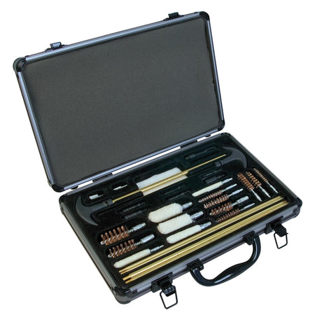Outers 70091 32 Piece Universal Gun Cleaning Kit Aluminum Carrying Case