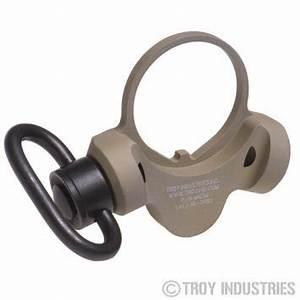 Troy Industries OEM M4 Sling Mount with QD Swivel FDE
