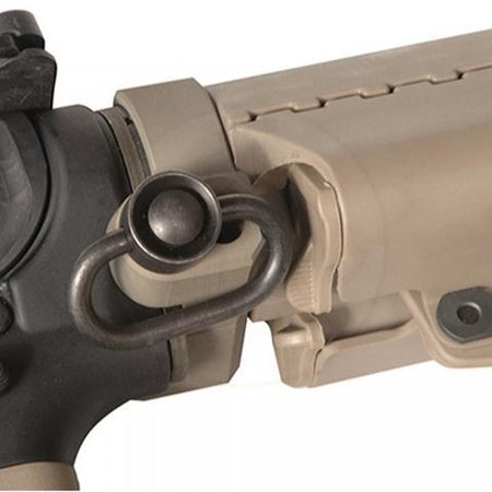 Troy Industries PGRSA Ambidextrous QD Sling Mount Adapter - FDE