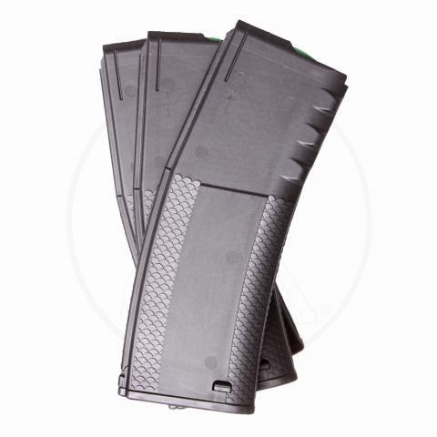 Troy BattleMag AR-15 .223 Rem/5.56mm 30rd Black Polymer Magazine 3/ct