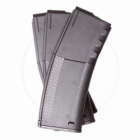 Troy BattleMag AR-15 .223 Rem/5.56mm 30rd Black Polymer Magazine 3/ct