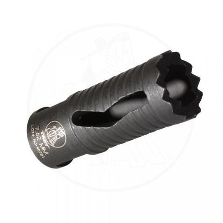 Troy Medieval Flash Suppressor Black 5/8"-24 Thread for 6.8/7.62mm