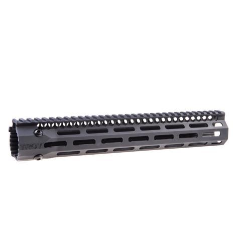 Troy Industries BattleRail 12.5" M-LOK Special Ops Comp Black Low Profile Rail