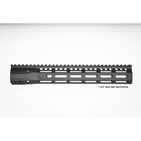Troy GEN 2 SOCC M-LOK BattleRail Free-Float Handguard 15.125 Inch Low Profile Black
