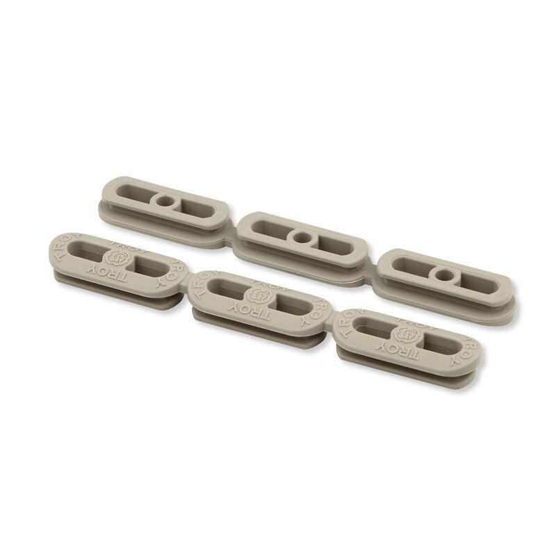 Troy Squid Grips M-Lok FDE Heat Resistant Rail Inserts 7/ct