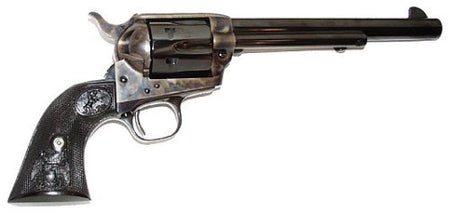Colt P1670 Single Action Army Peacemaker .357 Mag 6-Shot 7.5" Blued Barrel & Cylinder, Case Hardened Frame, Black Polymer Grip