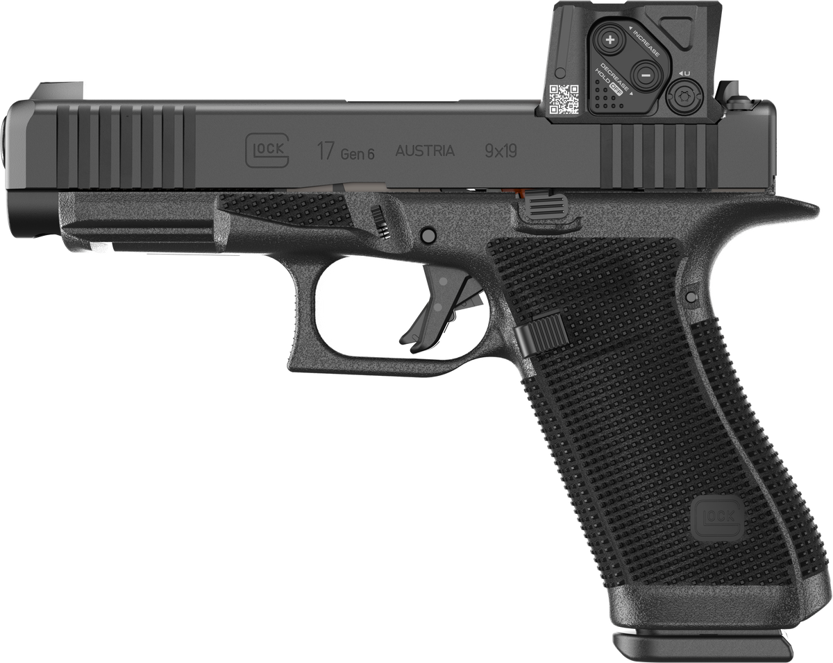 Glock G17 Gen6 w/Aimpoint Full Size 9mm Luger 17+1 4.49" Black Pistol Package
