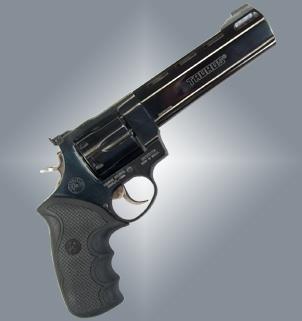 Pachmayr Diamond Pro S&W N Roundbutt Revolver Grip Diamond Plate Texture
