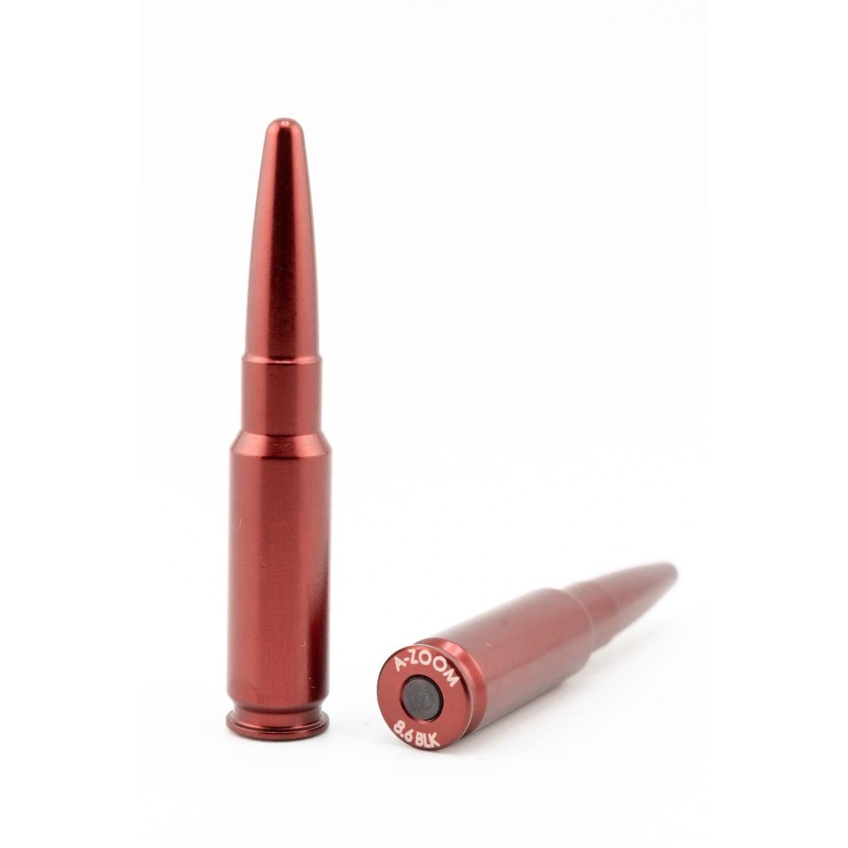 A-Zoom 8.6 Blackout Snap Cap Dry Fire Practice 2-Pack