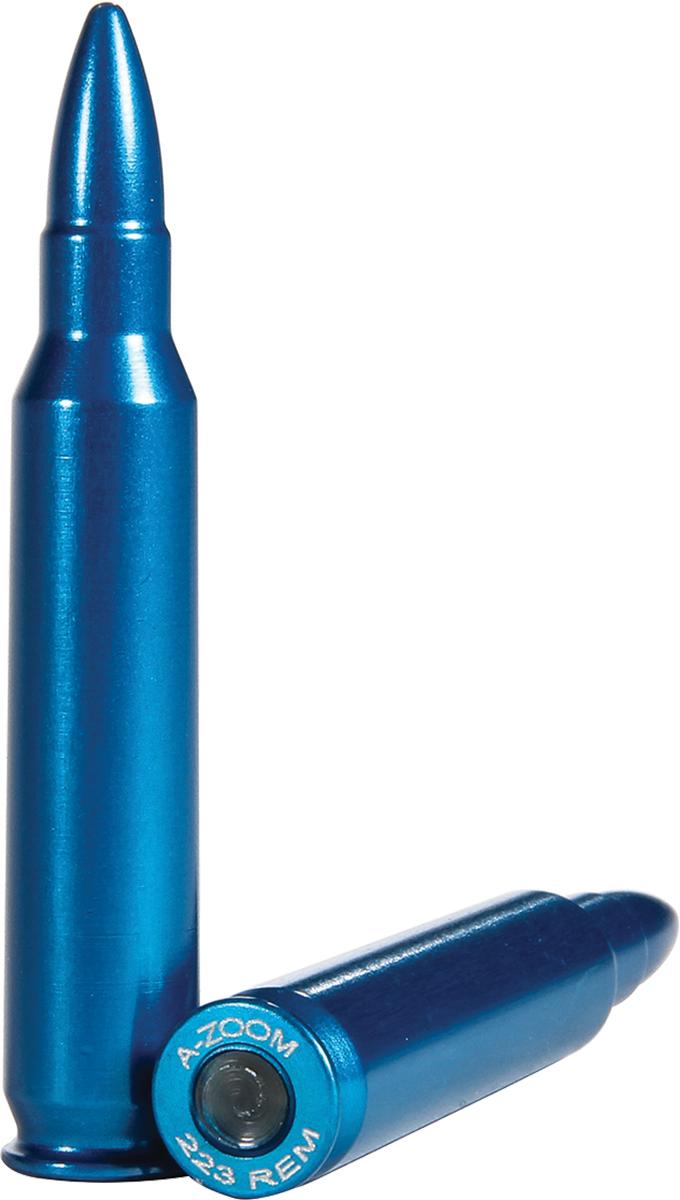 A-Zoom .223 Rem Aluminum Snap Caps Blue 10/pk