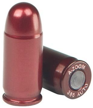 A-Zoom .380 Auto Metal Snap Caps 5/ct