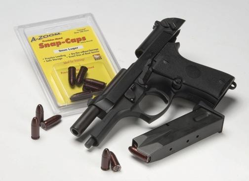 A-Zoom Pachmayr .45 ACP Metal Snap Caps for Training and Storage - 5ct