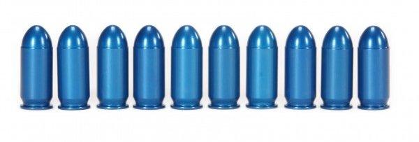 A-Zoom .45 AUTO Aluminum Snap Cap Training Rounds Blue 10pk