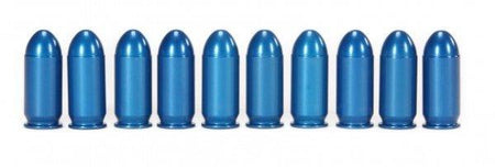 A-Zoom .45 AUTO Aluminum Snap Cap Training Rounds Blue 10pk