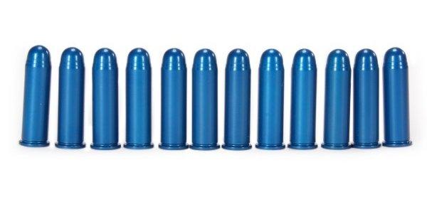 A-Zoom .38 SPEC Blue Aluminum Snap Caps 12/pk