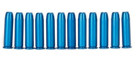 A-Zoom .357 Mag Blue Aluminum Snap Caps 12 Count