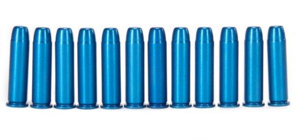 A-Zoom .357 Mag Blue Aluminum Snap Caps 12 Count