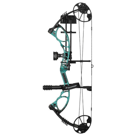 Diamond Archery Edge XT RH Compound Bow Teal Roots Camo