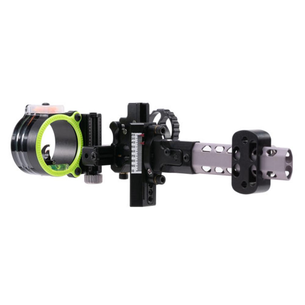 Black Gold Pro 2 Pin Vertical Bow Sight 4" Dovetail .019 Right Hand