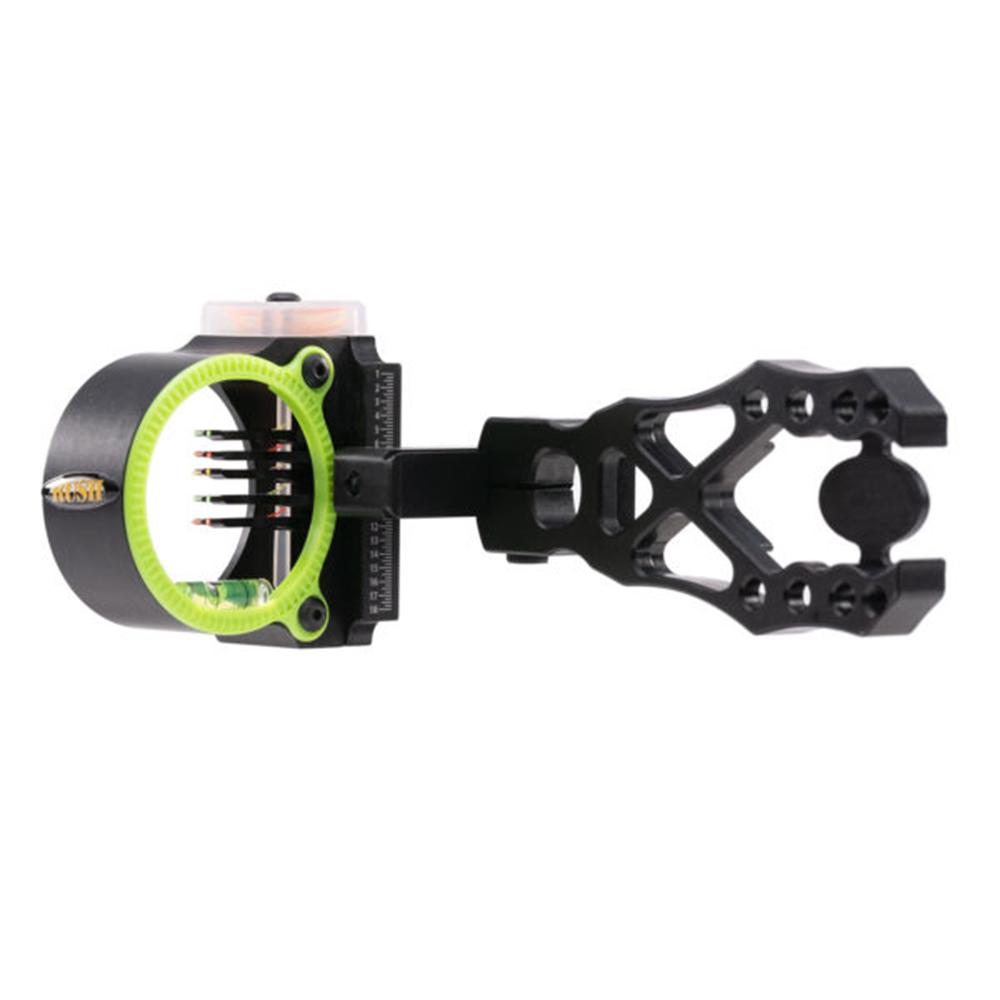 Black Gold FlashPoint Rush 5-Pin Archery Bow Sight .019 RH Black