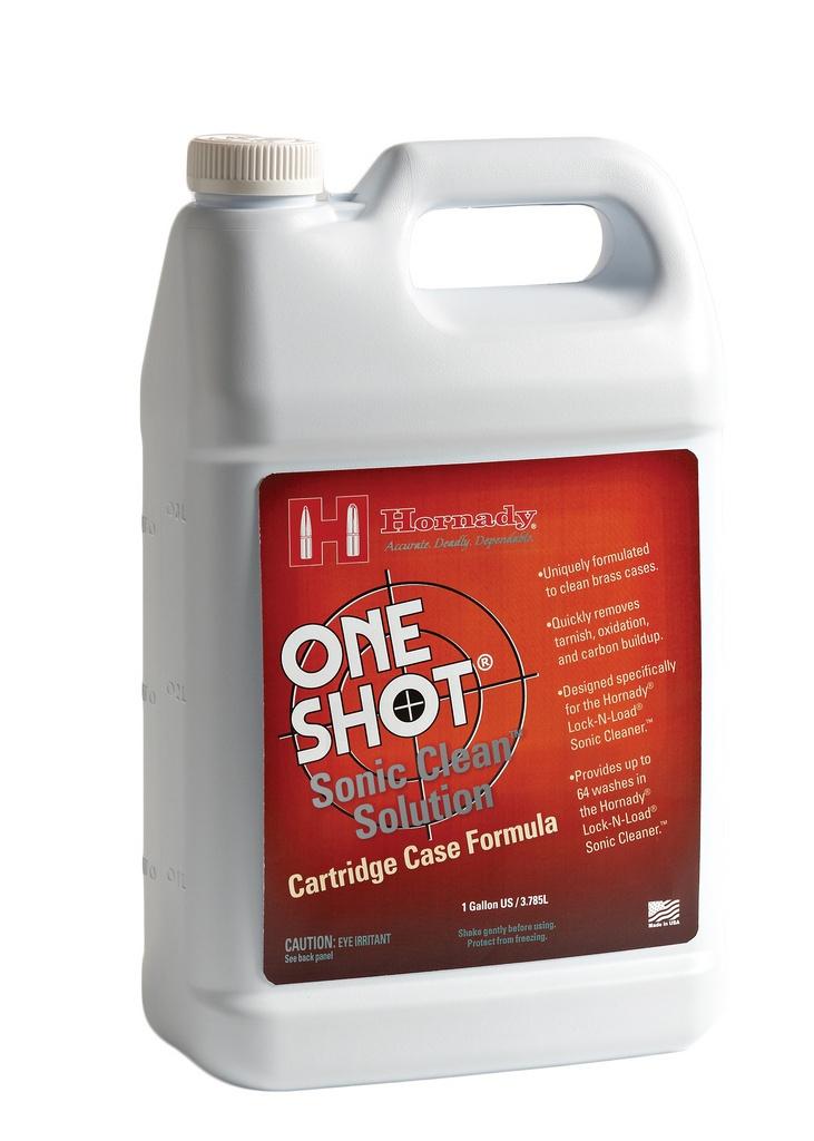 Hornady One Shot Sonic Cleaner Solution for Cartridge Cases 1 Gal