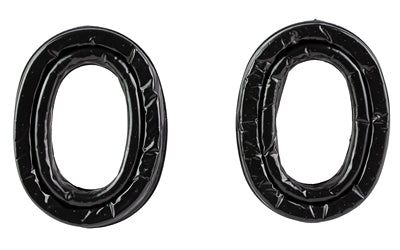 3M Peltor HY80A Gel Ear Cushions, Black, Super-Soft Foam, High-Temp Adhesive, For Peltor Earmuffs