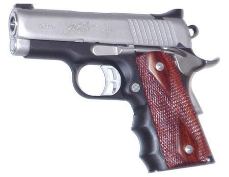 Pearce 1911 Compact Model Rubber Finger Groove Side Panel Grip Insert