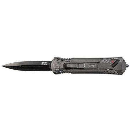 Smith & Wesson M&P OTF Spear Tip Knife 3.74" AUS-8 Blade Grey