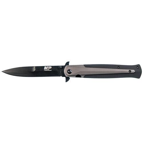 Smith & Wesson M&P 1085898 Tactical Folding Knife 3.875" Clip Point Black