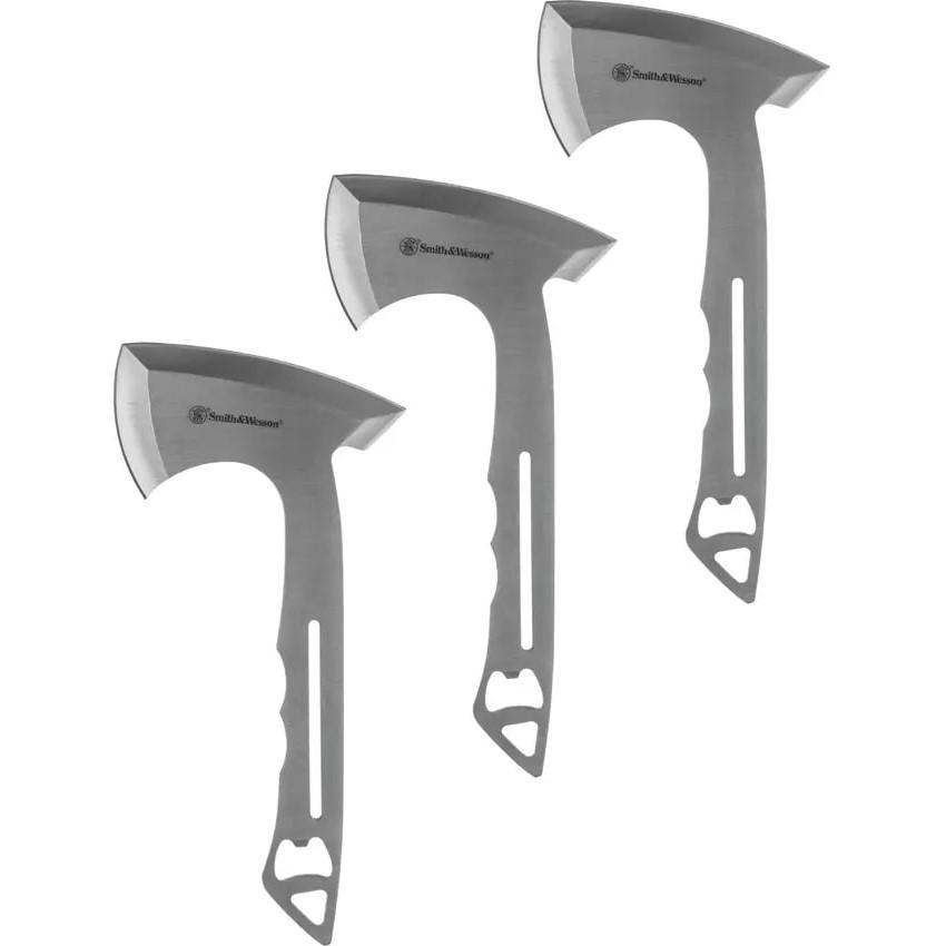 Smith & Wesson Hawkeye 3-Count Premium Steel Throwing Axes