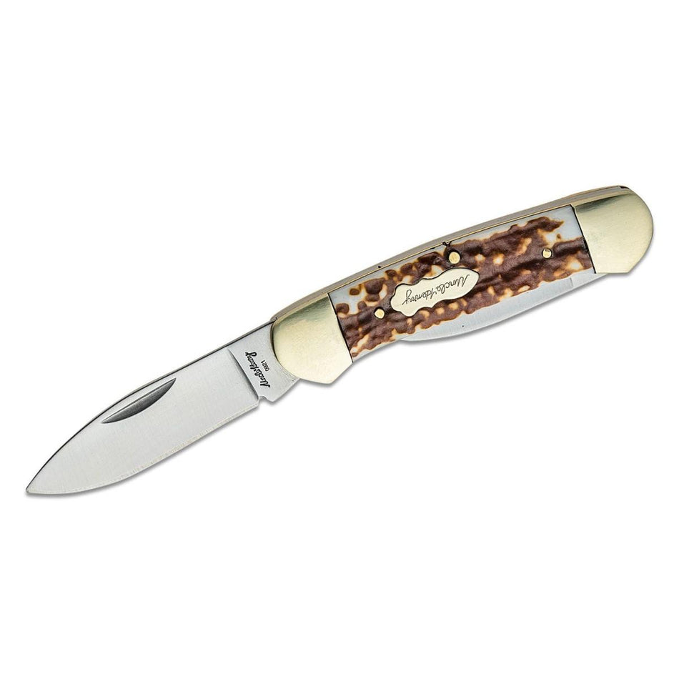 Uncle Henry 11UH Large Canoe Folder Knife Next Gen Staglon Handle