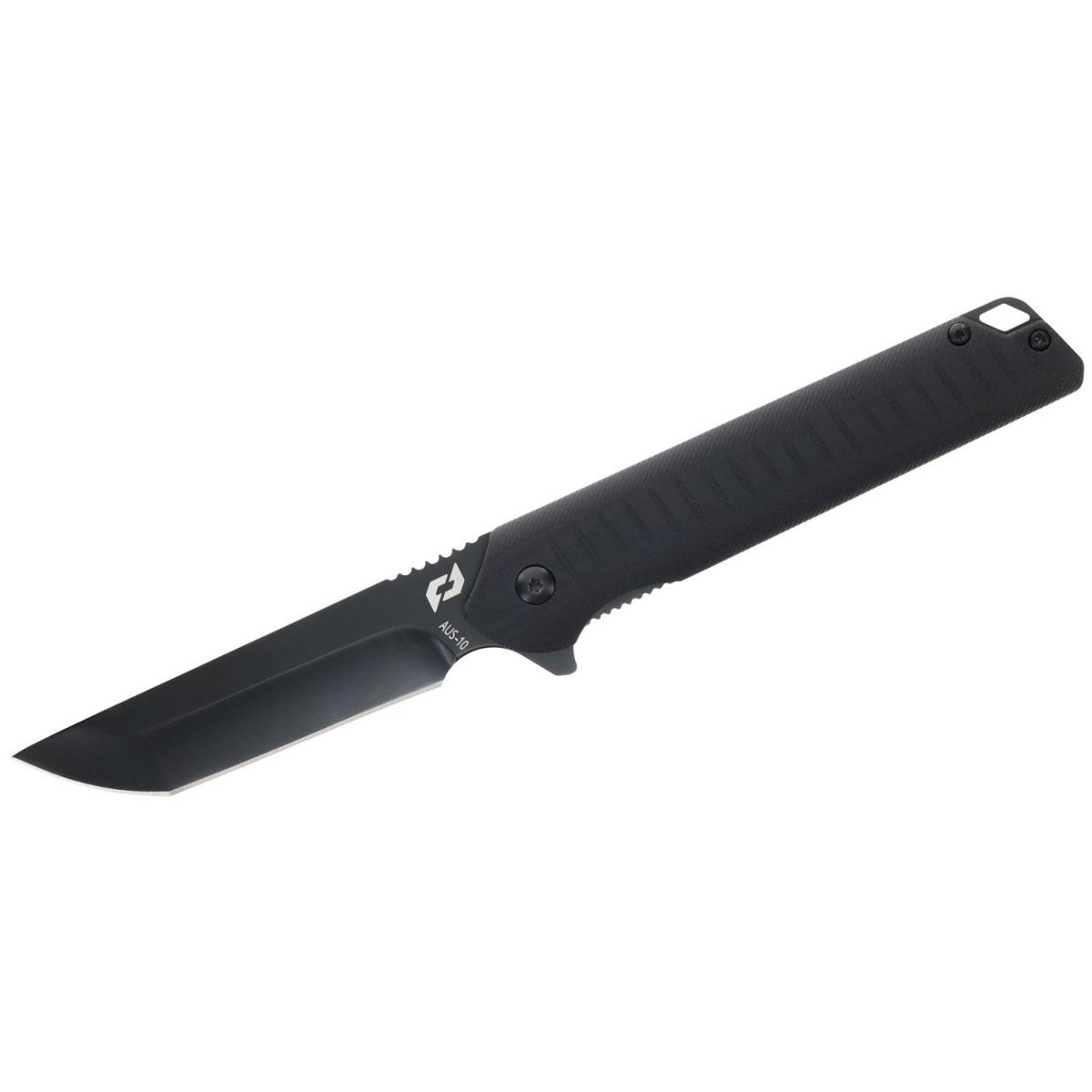 Schrade Delta Class Steelhead Folder 3-1/2" Japanese Style AUS-10 Blade Black