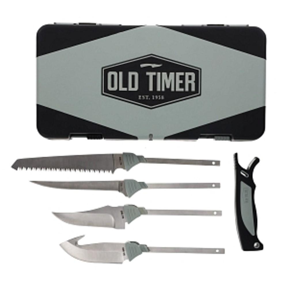 Old Timer Switch-It 5 Piece Game Processing Knife Kit