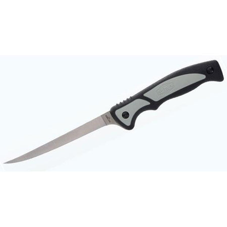 Old Timer Trail Boss 5.25 Inch Fillet Knife Black Grey Handle