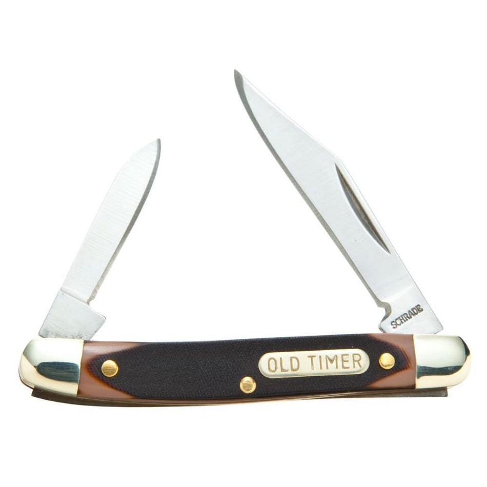 Old Timer Minuteman Classic Pocket Knife 2.75" Clip and Pen Blade