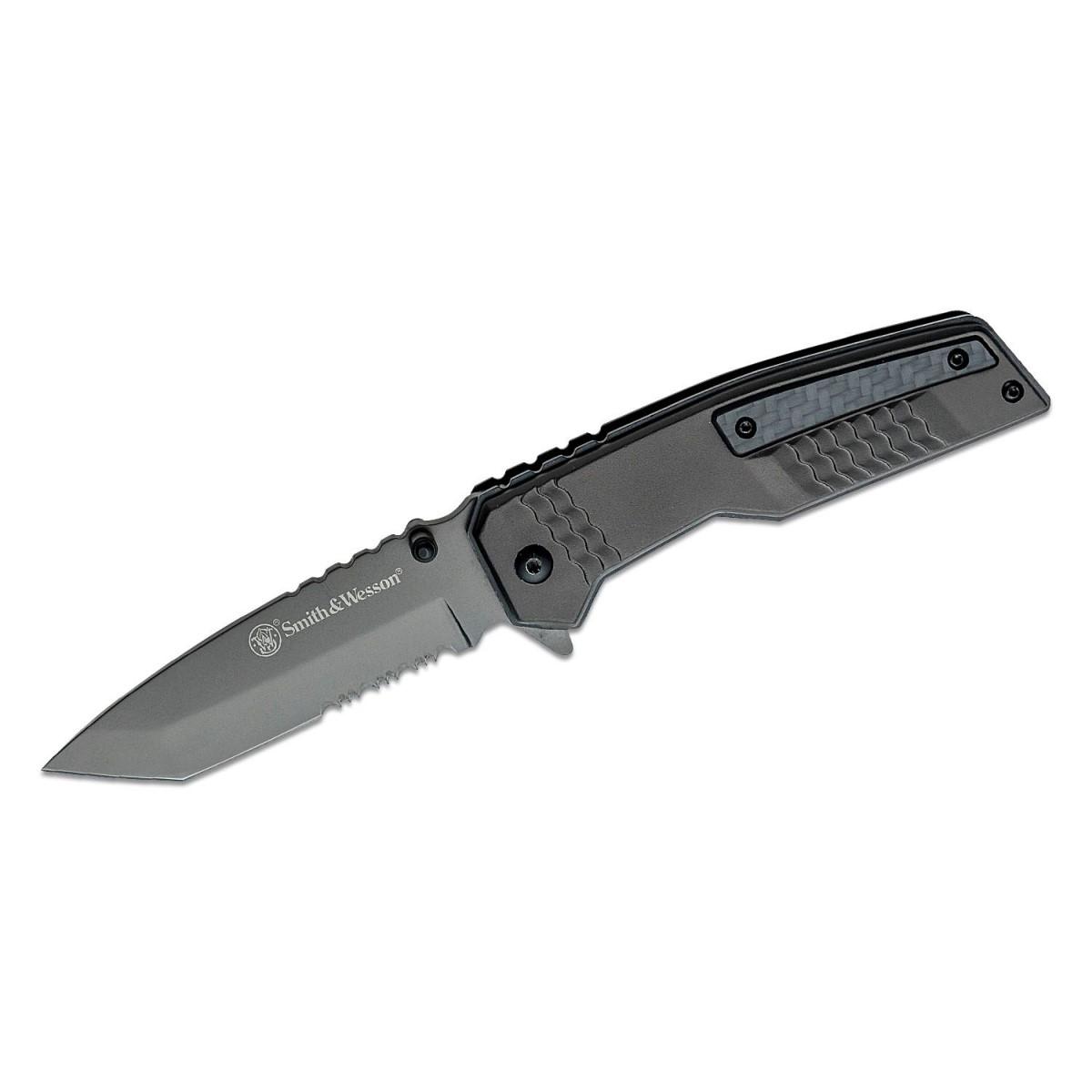 Smith & Wesson Spec Ops Carbon Assisted Folding Knife 3.5" - Black