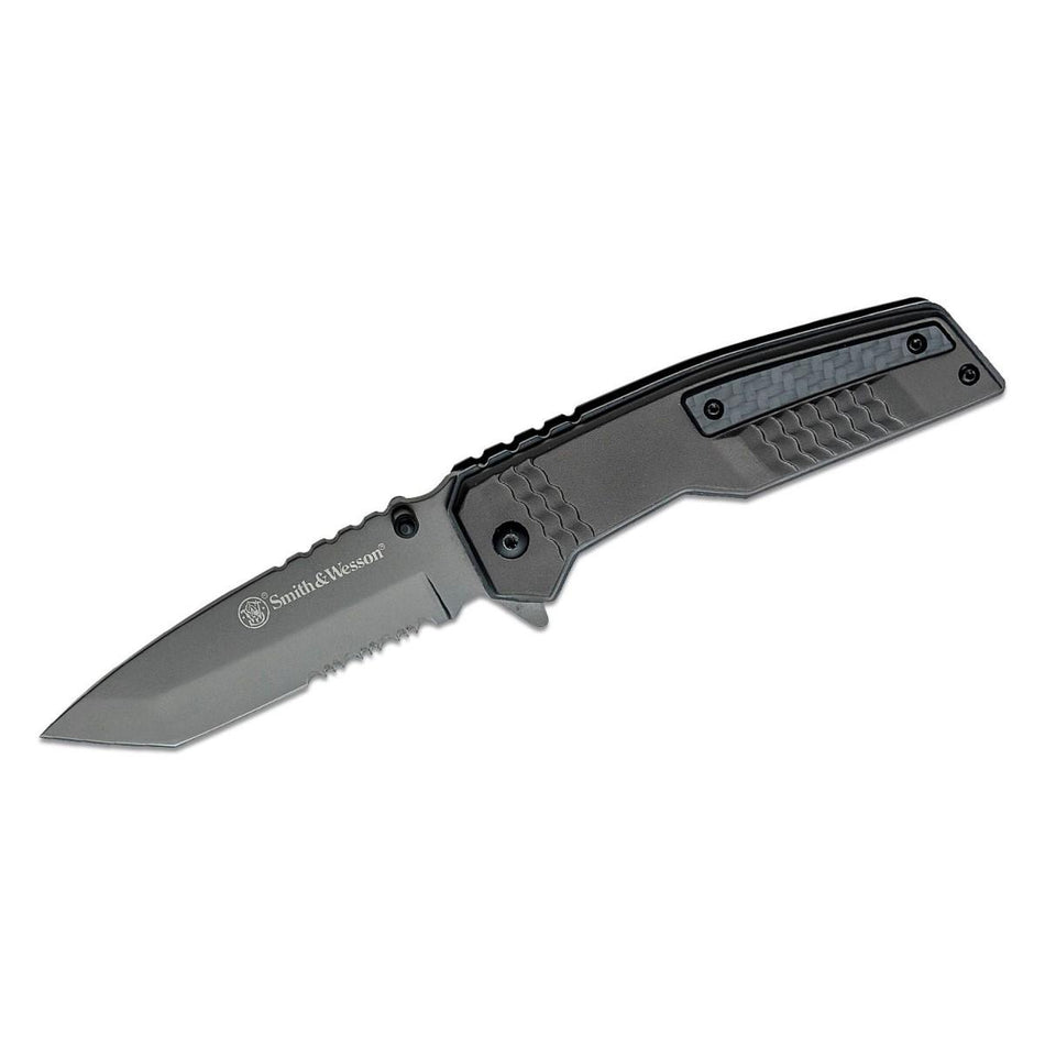Smith & Wesson Spec Ops Carbon Assisted Folding Knife 3.5" - Black