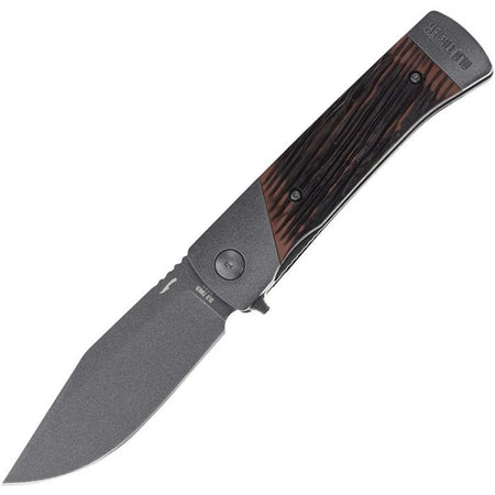 Old Timer Frontier Folding Pocket Knife 3-3/4 Inch Clip Point Rosewood