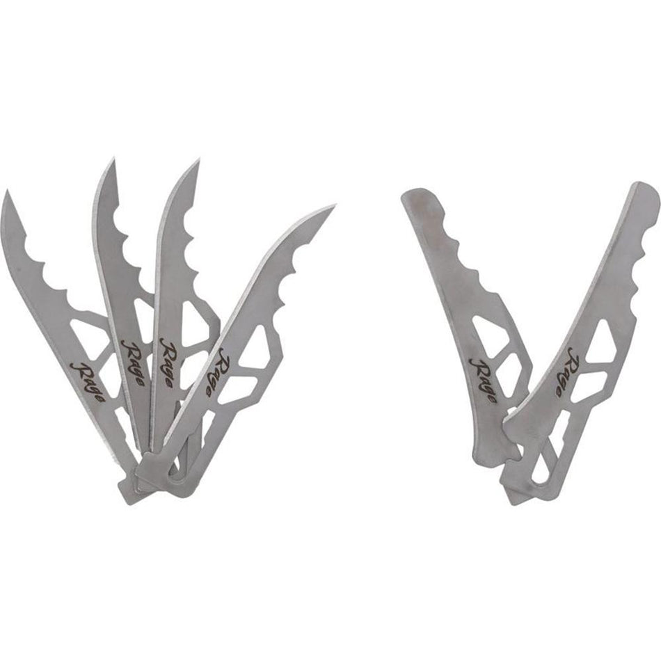 Schrade Enrage 8 Hunting Replacement Blade Combo Set 6/ct