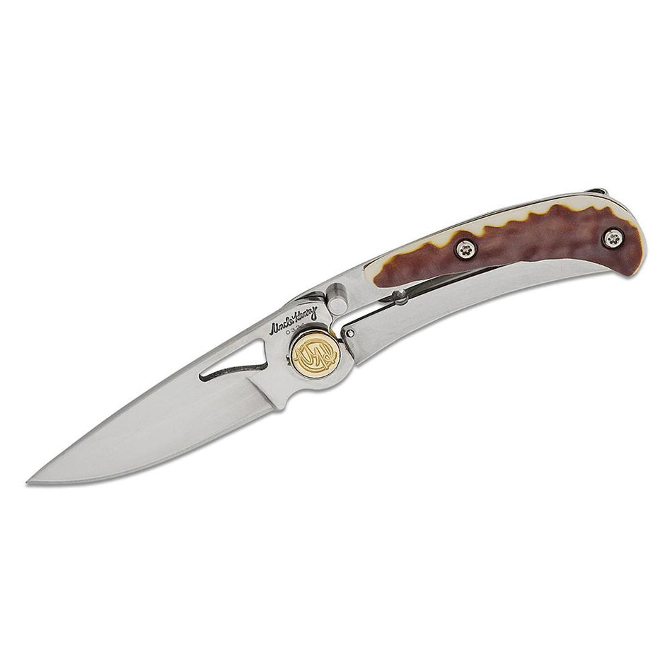 Uncle Henry 3UH Next Gen Drop Point Folding Knife Staglon Steel