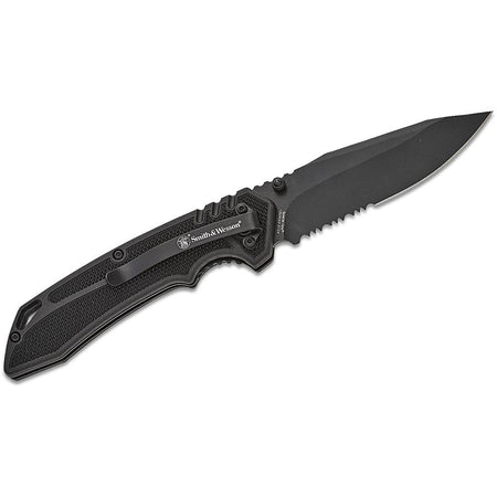 Smith & Wesson Special Ops 3.5" Clip Point Folding Knife Black