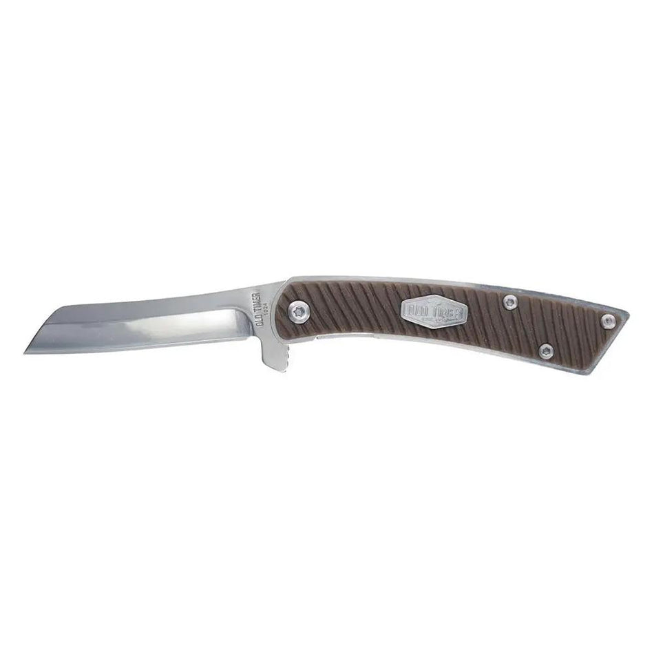 Old Timer Slim Folder Cleaver Blade 2-3/5" Folding Knife