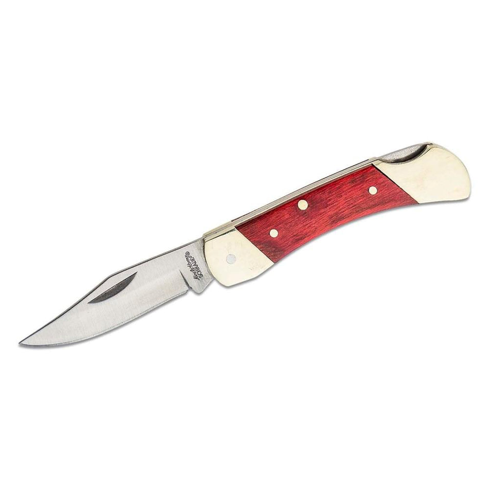 Schrade Uncle Henry Brown Bear Lockback Folding Knife 2.25" Clip Point Blade