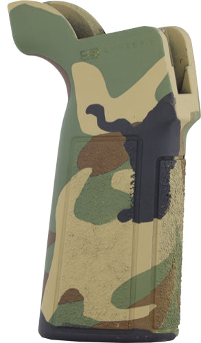 B5 Systems Woodland Beavertail Type 23 AR Pistol Grip