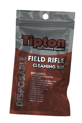 Tipton Field Rifle Cleaning Kit - Portable .22 to .338 Cal